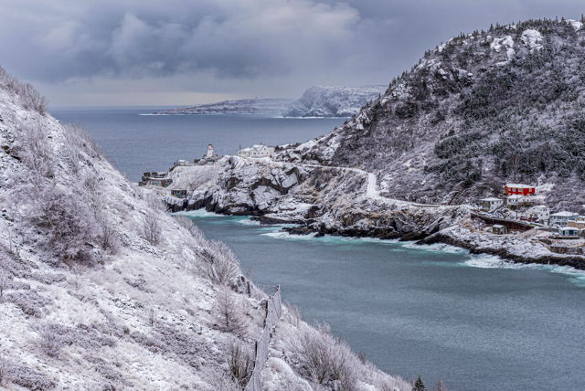 Fresh Snow on Fort Amherst