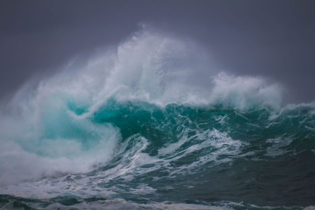 An Angry Ocean