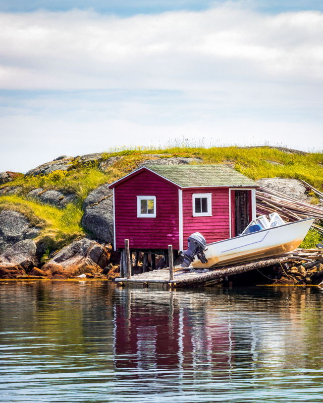 Bright Red Stage, Greenspond