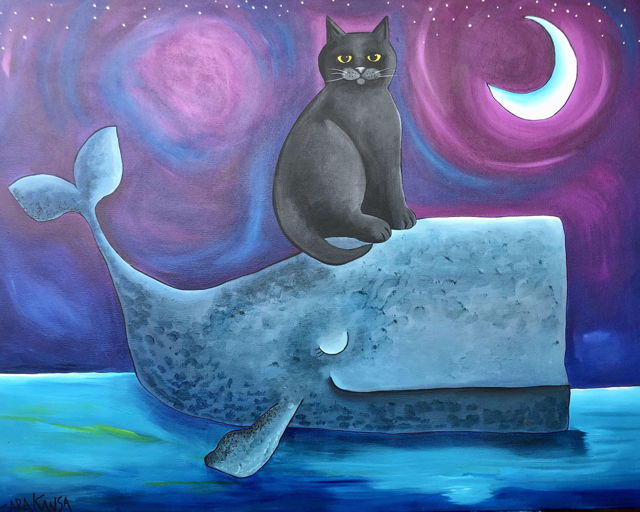 How Good it Would Be to Set Sail on a Whale, The Only Song Playing, The Wind in Her Tail