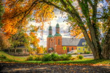 Fall day on Church Road
