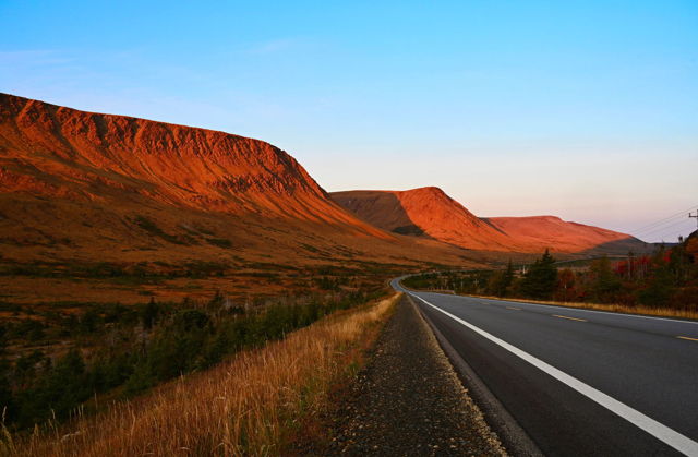 A Turn in the Road at The Tablelands