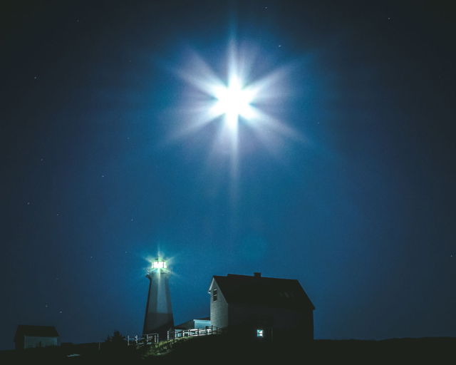 Lighthouse at Night