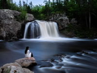 Waterfall - Cox's cove, Newfoundland, Canada